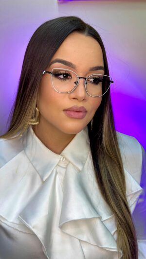 Óculos Feminino Transparente