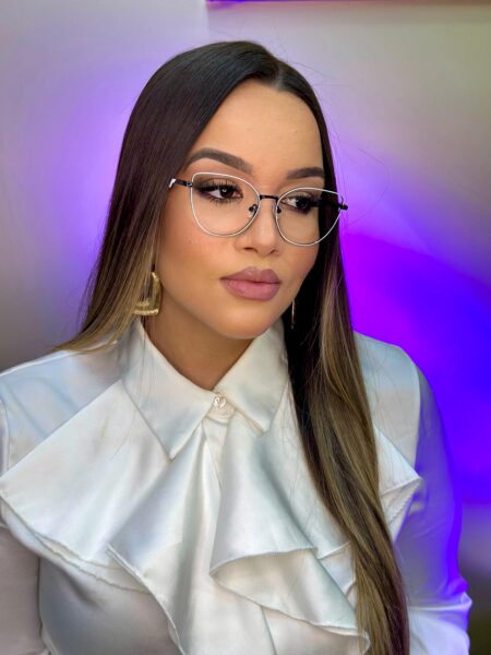 Óculos Feminino Transparente