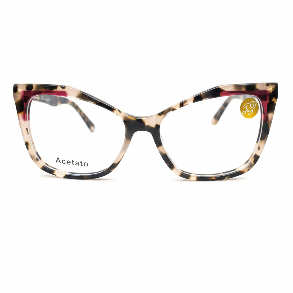 Armação de Óculos Rocket LQ78810 C2 - Tartaruga Mesclado - Imagem 2