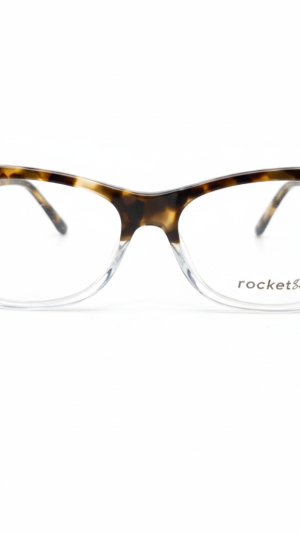 Armação de Óculos Rocket LQ3003 C7 - Tartaruga Premium com Cristal