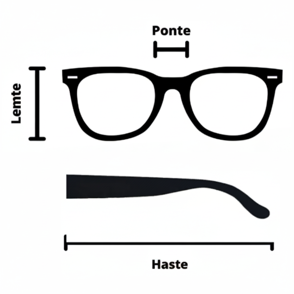 Guia de Medidas Óculos Rocket