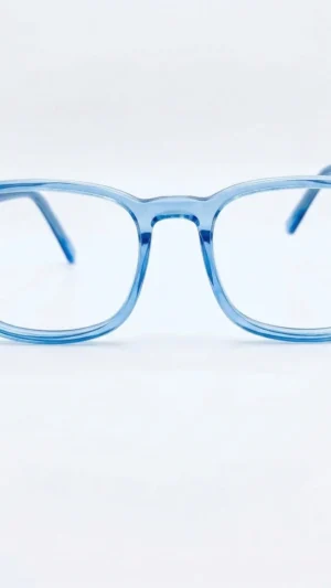 Armação de Óculos Infantil Selects Kids - Azul Royal Cristal Translúcido